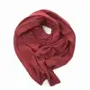 Imitation cashmere creased 90*180 long scarf, solid color and multiple colors available in stock details Picture